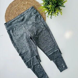Reebok Marled Athletic Leggings‎ Reflective Size Small